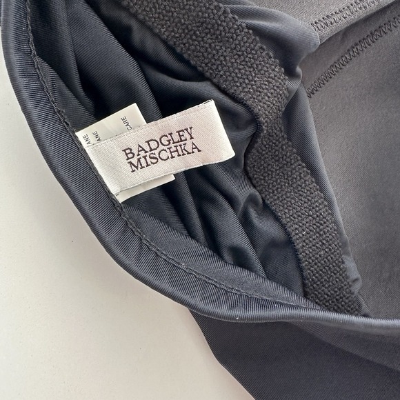 Rebecca Minkoff Swimsuit One Piece 10 Black Elegant Minimalist Resort Jeweled - Picture 4 of 8